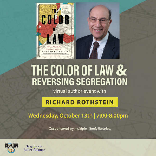 Image for event: VIRTUAL: The Color of Law &amp; Reversing Segregation 