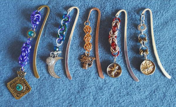 Chainmaille Bookmark Examples