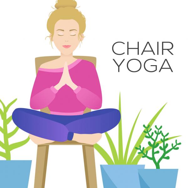 Image for event: VIRTUAL: Chair Yoga